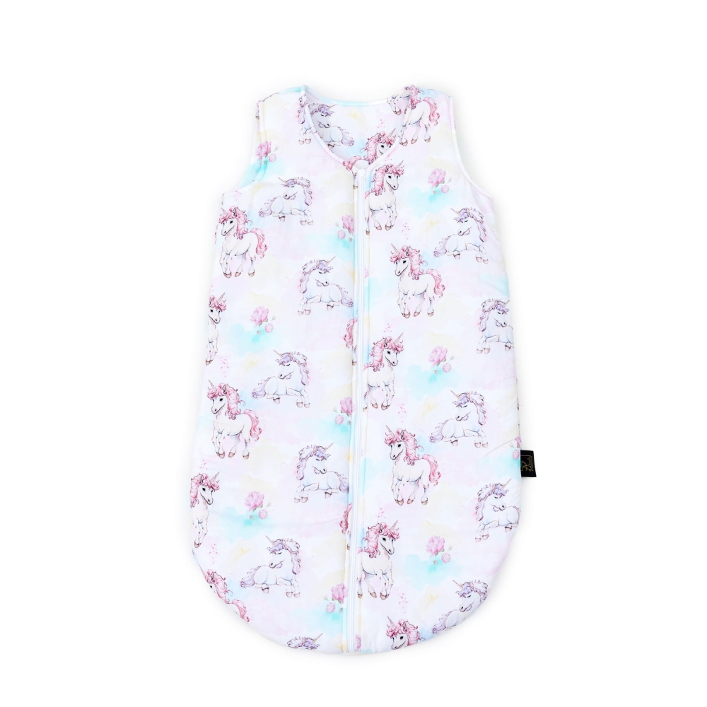 Śpiworek dla dziecka bambusowy 100% Unicorn M/L