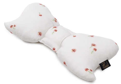 Poduszka dla niemowlaka Motylek goździki.jpg